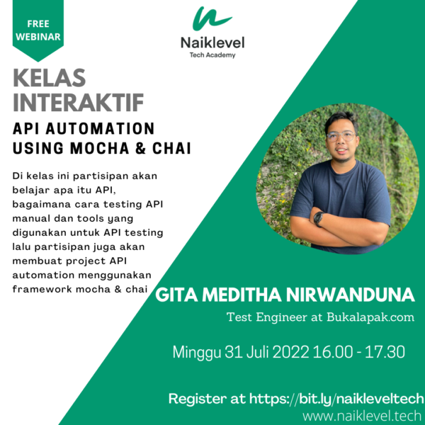 API Test Automation - Gita Meditha Nirwanduna