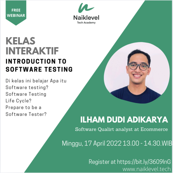 Introduction Software Testing 101 - Ilham Dudi Adikarya